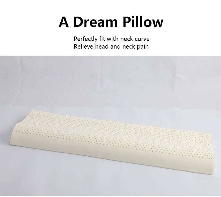 Extra Long Double Latex Pillow